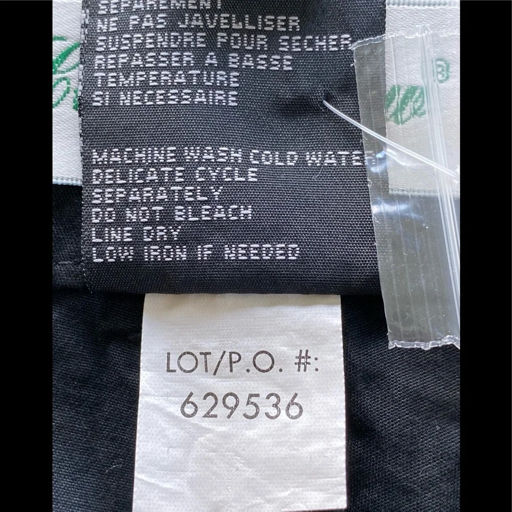 NWOT Coconut Row Palm Beach Black Capri/Crop Pants, 16 - Picture 5 of 7